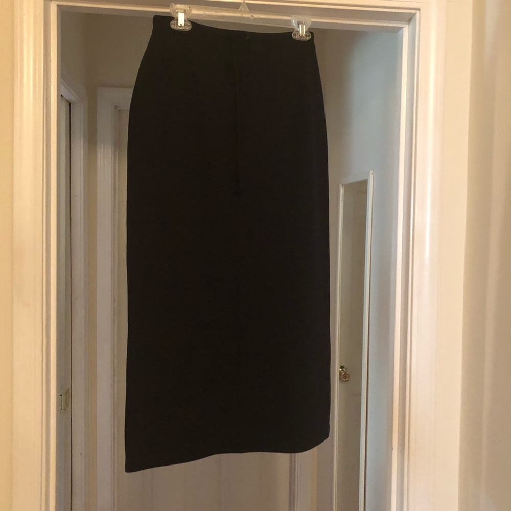 Long black skirt by Mountain Lake